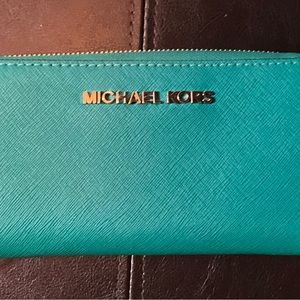 Wallet Michael Kors teal